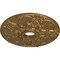 Ekena Millwork Norwich Ceiling Medallion (Fits Canopies up to 4 1/2"), 18"OD x 3 1/2"ID x 1 3/8"P, Pale Gold CM18NOPAS - alternate 3